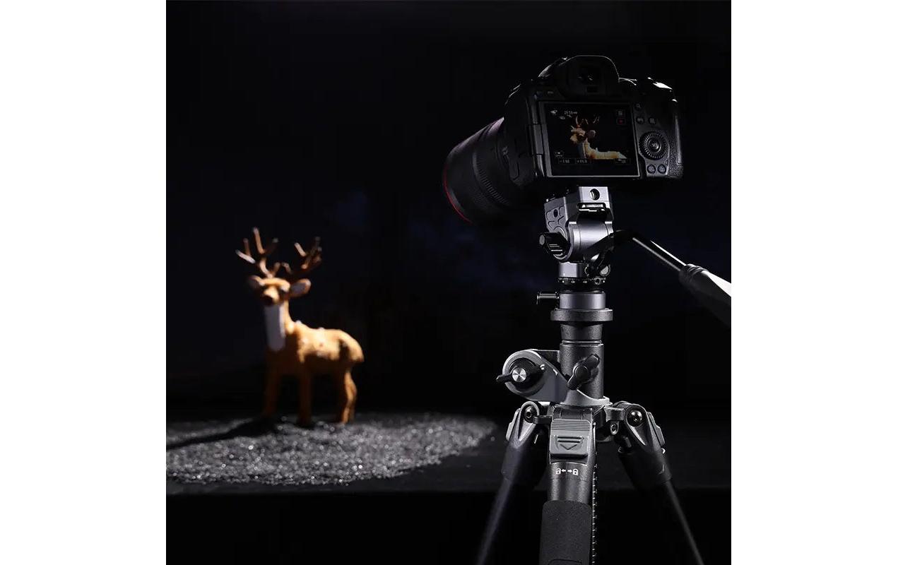 Ulanzi F38 Fluidkopf mit Schnellverschlusssystem