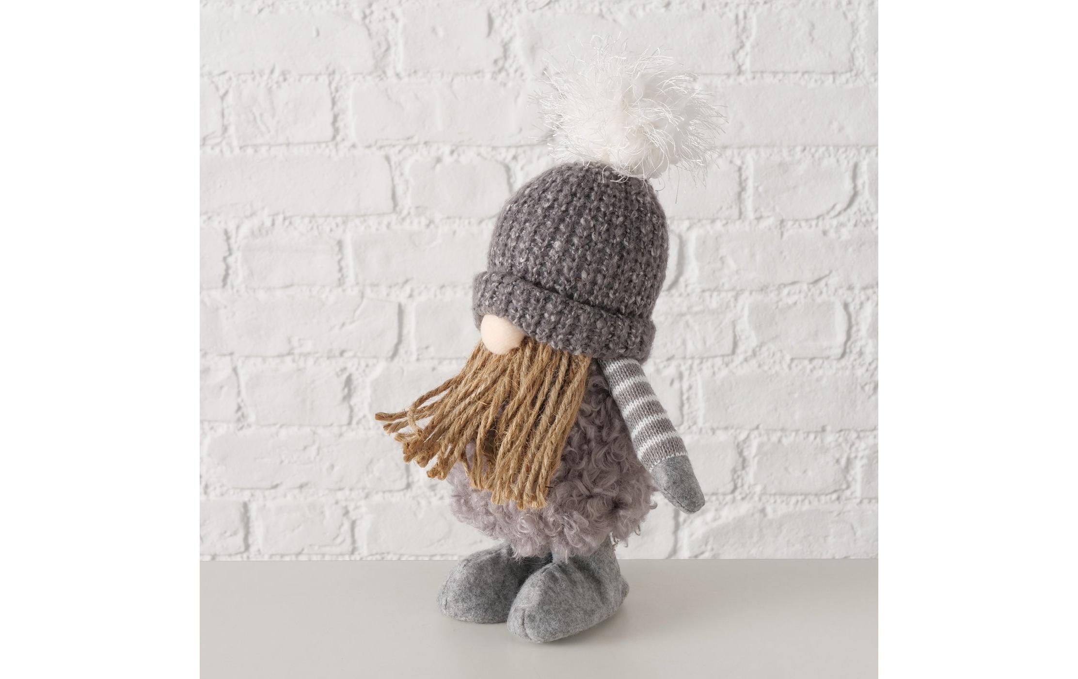 Boltze Weihnachtsfigur Claudie Textil, 16 x 29 cm