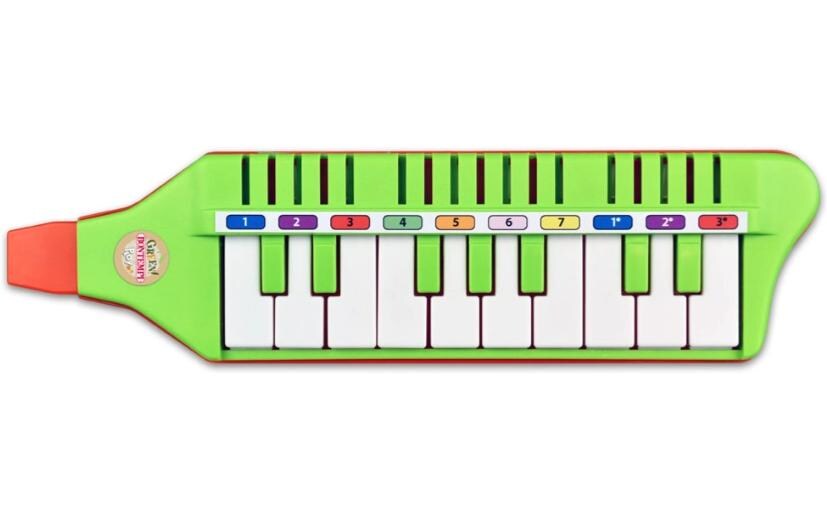 Bontempi Musikinstrument Blasharmonika 31 cm, 10 Tasten