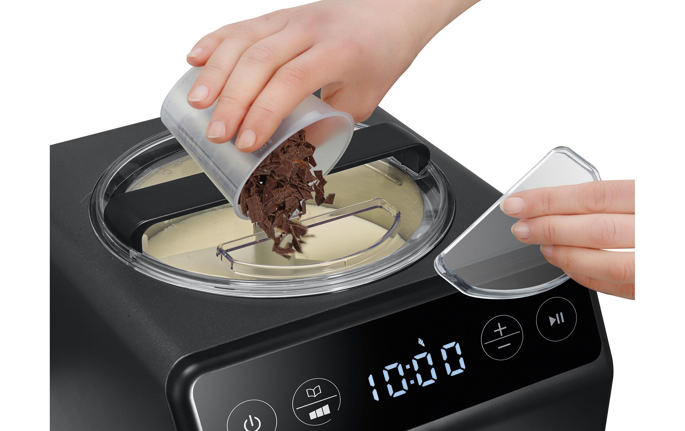 Graef Glacemaschine IM 706 2 l, Schwarz