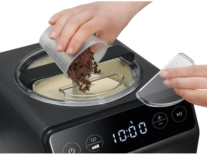 Graef Glacemaschine IM 706 2 l, Schwarz Graef Glacemaschine IM 706 2 l, Schwarz