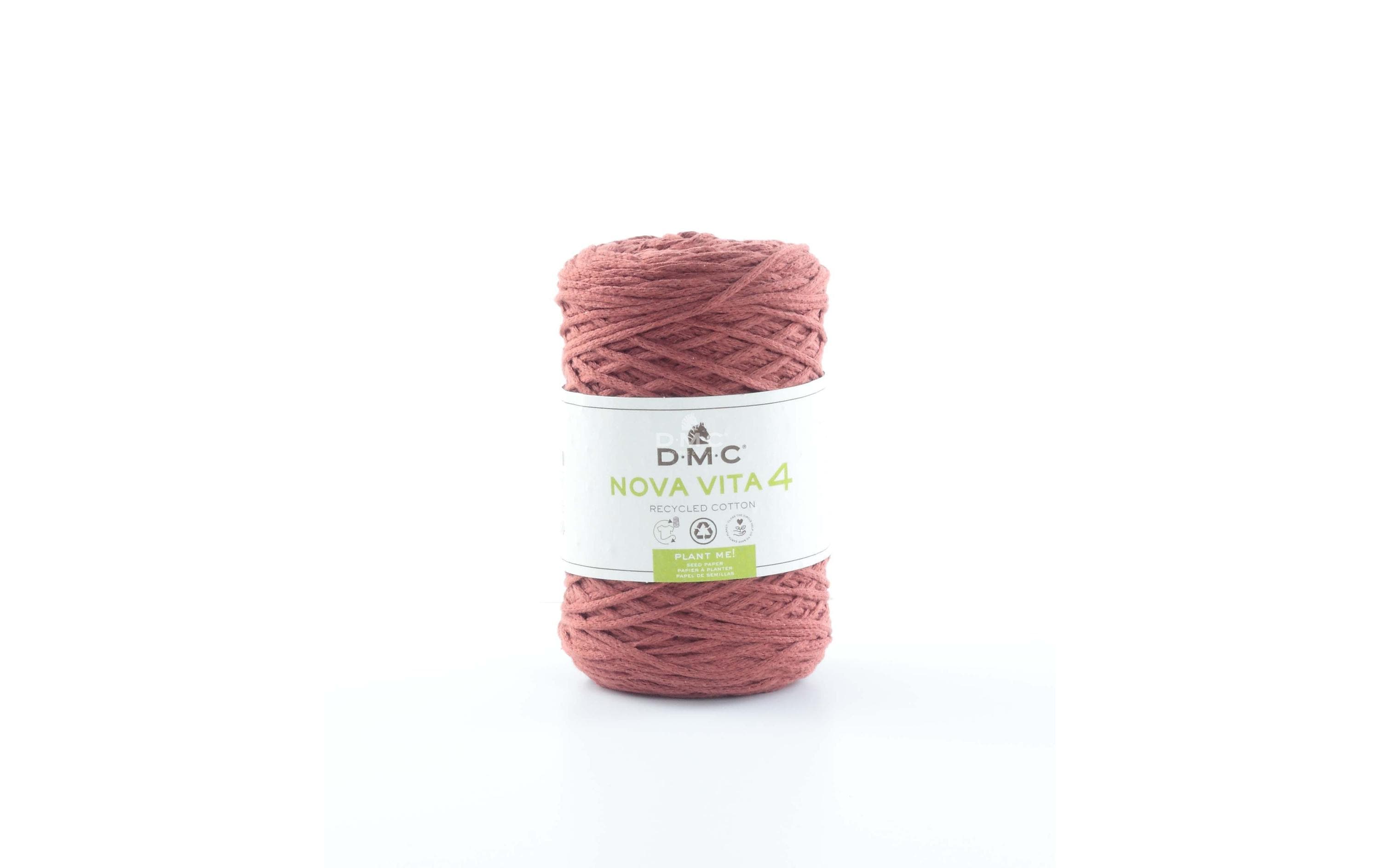 DMC Wolle Nova Vita Makramee Cord 2 mm 250 g Hellrot
