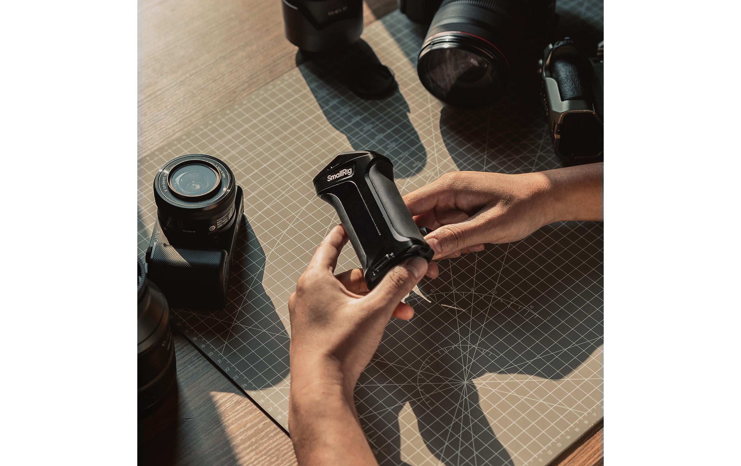 Smallrig Halterung Rotating Side Handle with Trigger REC