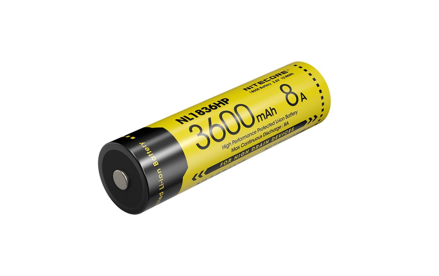 Nitecore Akku Li-Ion Akku Typ 18650 NL1836 HP Nitecore Akku Li-Ion Akku Typ 18650 NL1836 HP