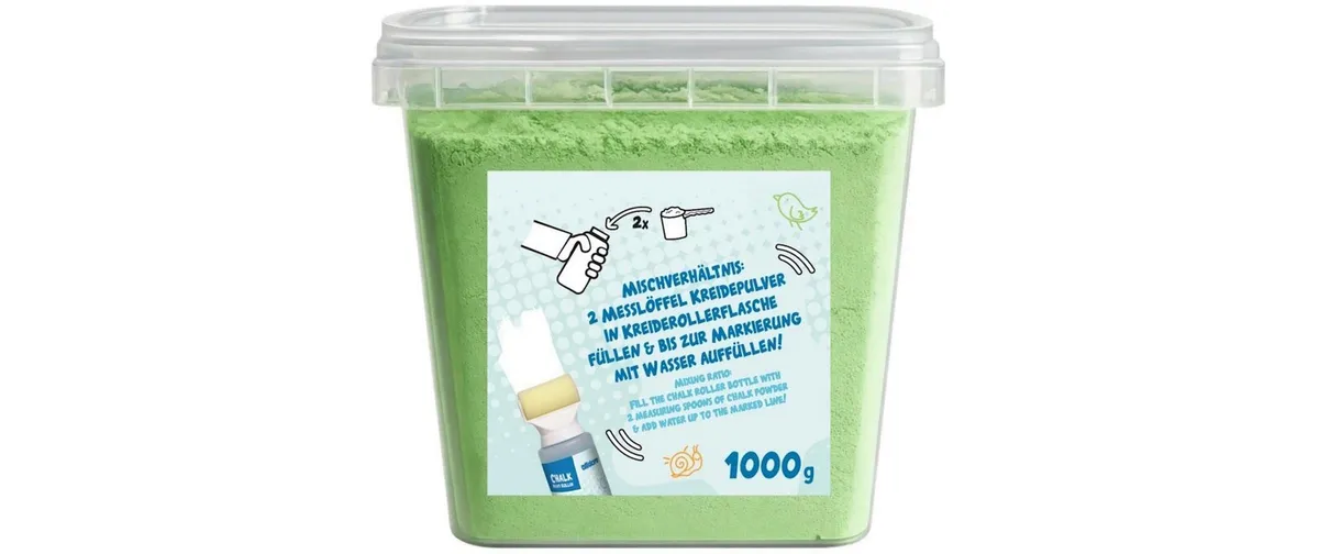 alldoro Nachfüllpack Kreidepulver Grün, 1000 g alldoro Nachfüllpack Kreidepulver Grün, 1000 g