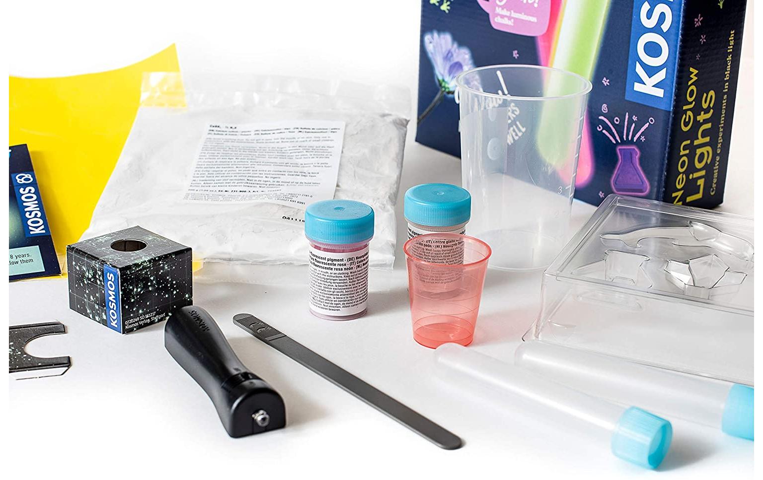 Kosmos Experimentierkasten Neon Glow Lights