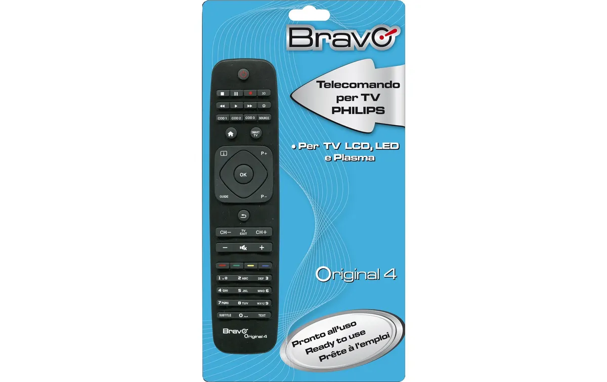 CE Ersatz-Fernbedienung Bravo ORIGINAL 4 Philips CE Ersatz-Fernbedienung Bravo ORIGINAL 4 Philips
