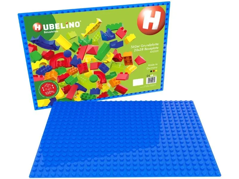Hubelino Kugelbahn Zubehör 560er Grundplatte Blau 32 x 44.8 cm Hubelino Kugelbahn Zubehör 560er Grundplatte Blau 32 x 44.8 cm