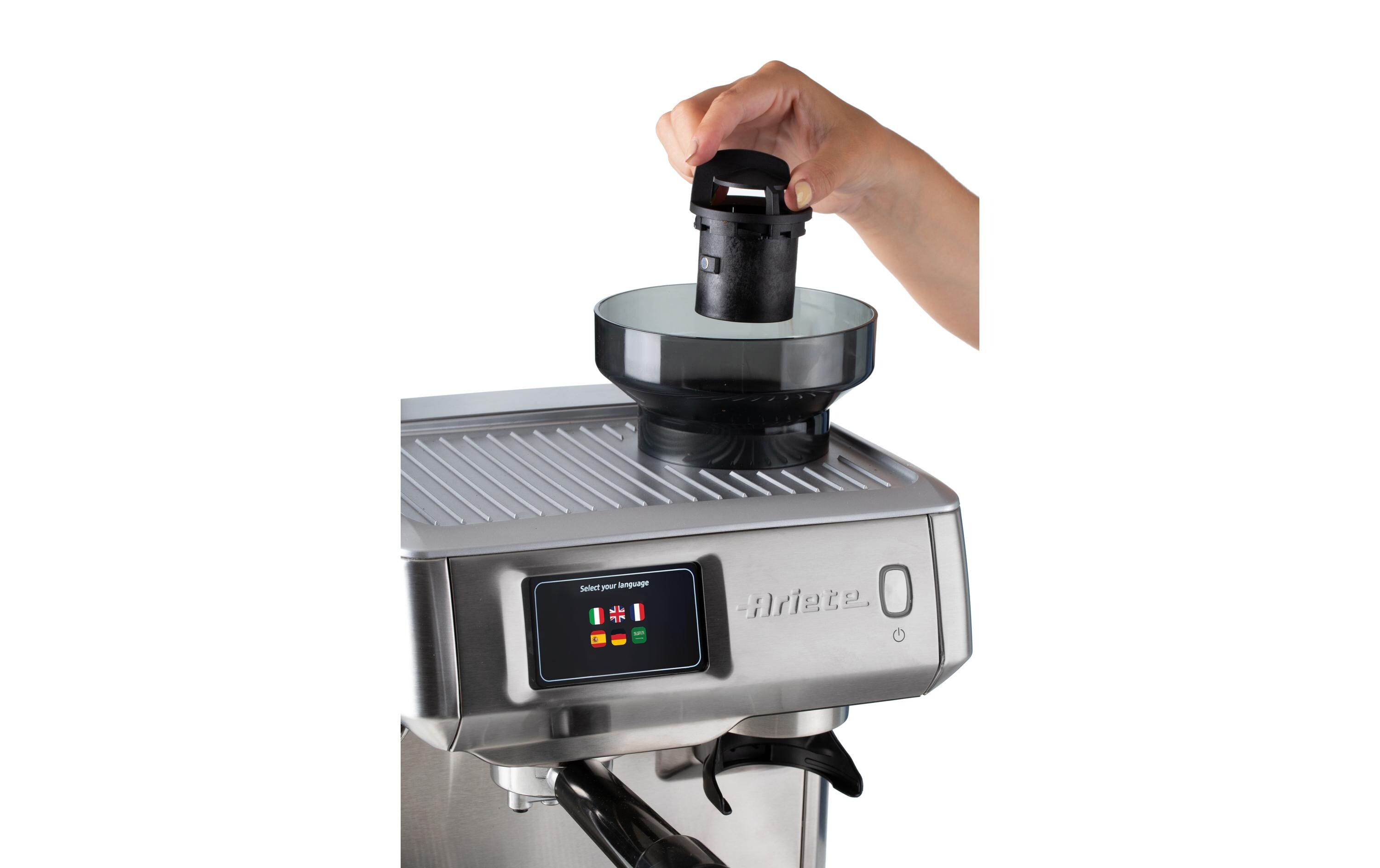 Ariete Siebträgermaschine ARI-1312 Silber