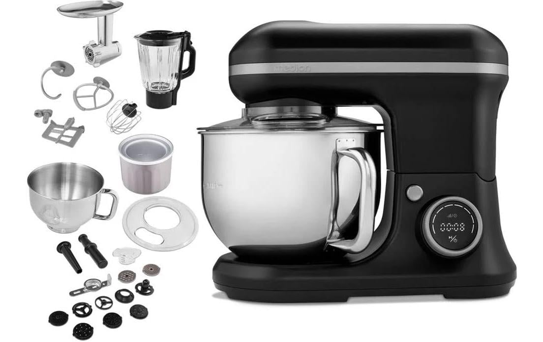 Medion Küchenmaschine 3in1, Schwarz