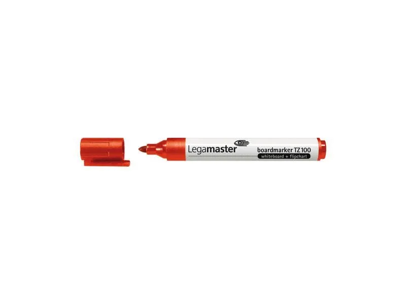 Legamaster Whiteboard-Marker TZ100, Rot, 10 Stück Legamaster Whiteboard-Marker TZ100, Rot, 10 Stück