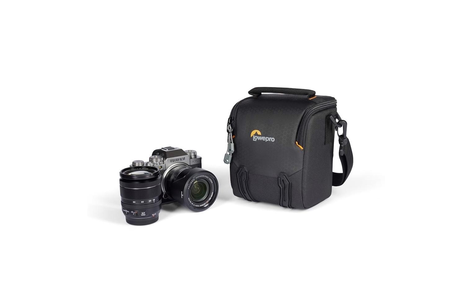 Lowepro Kamera-Tasche Adventura SH 120 III (GRL) Schwarz