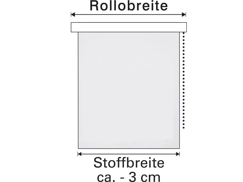 Gardinia EF Rollo Isabella 70 x 150 cm, Grün/Weiss