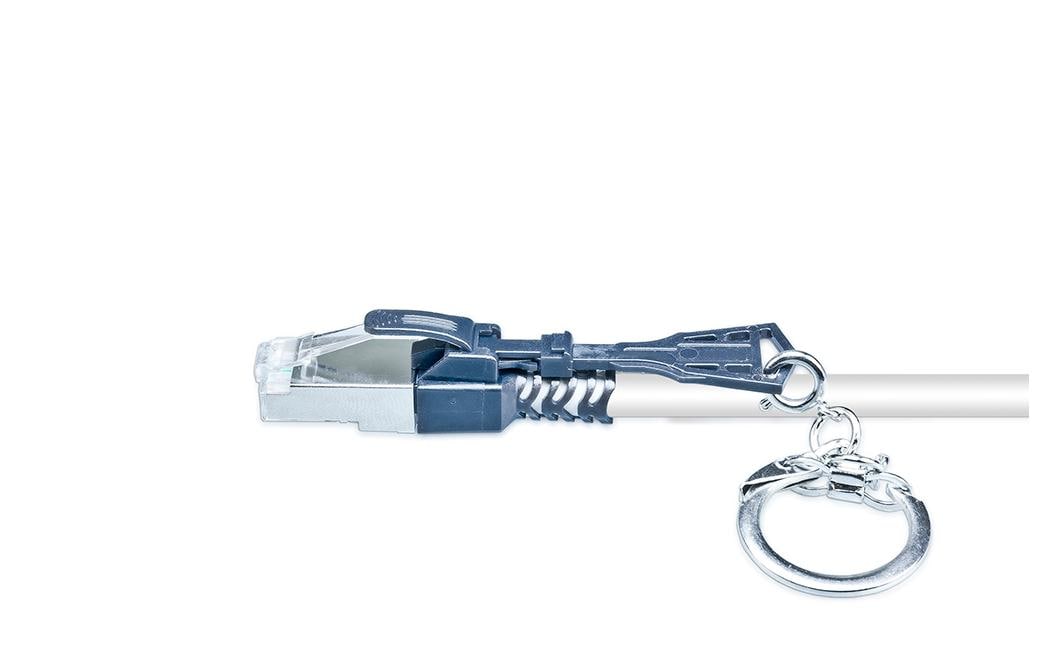 Wirewin Stecker RJ45 KAT6A Securelock 10 Stück, Schwarz