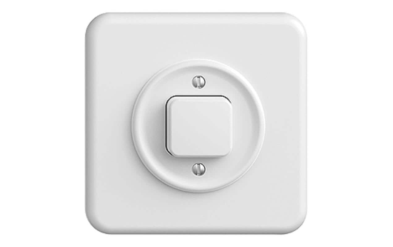 Feller STANDARDdue UP-Schalter STANDARDdue 3/1 Weiss, IP20