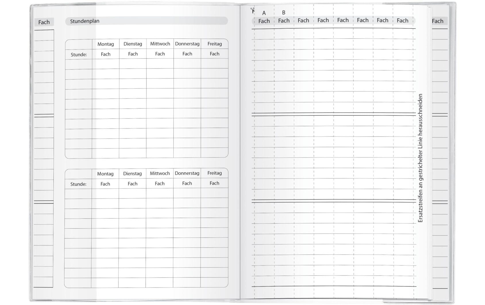 Herlitz Hausaufgabenheft New Batik Freedom A5