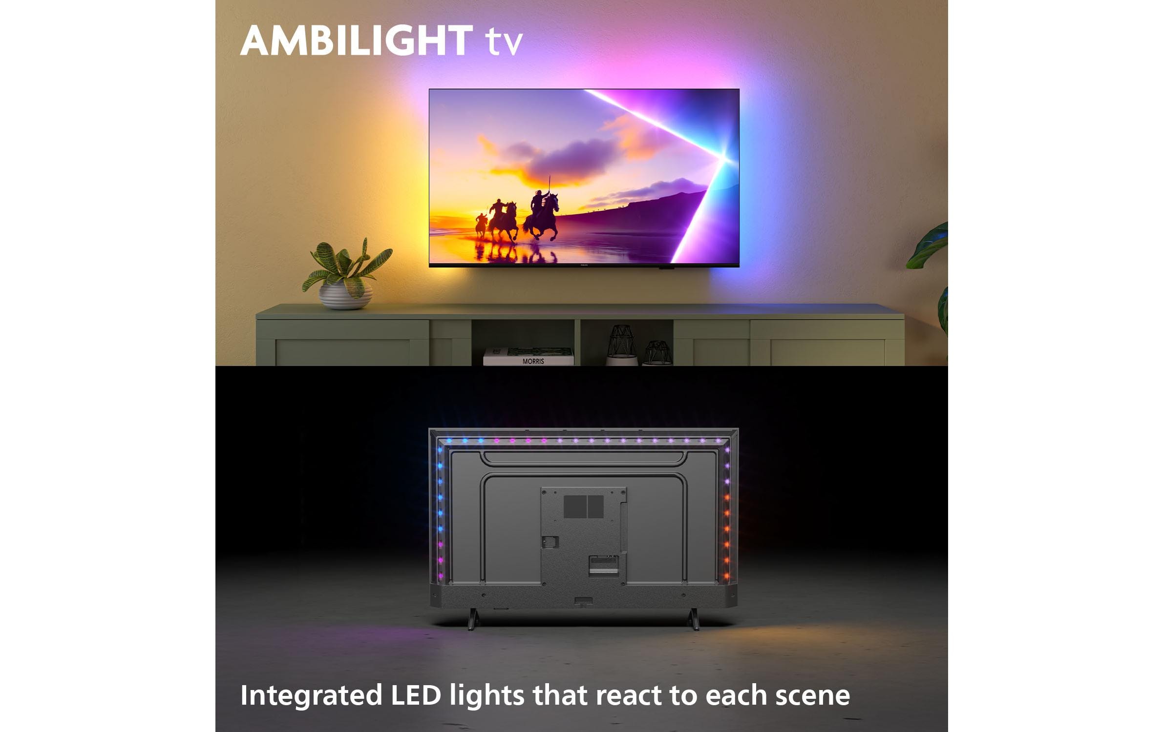 Philips TV 43PUS8500/12 43 4K Ambilight TV, 2025