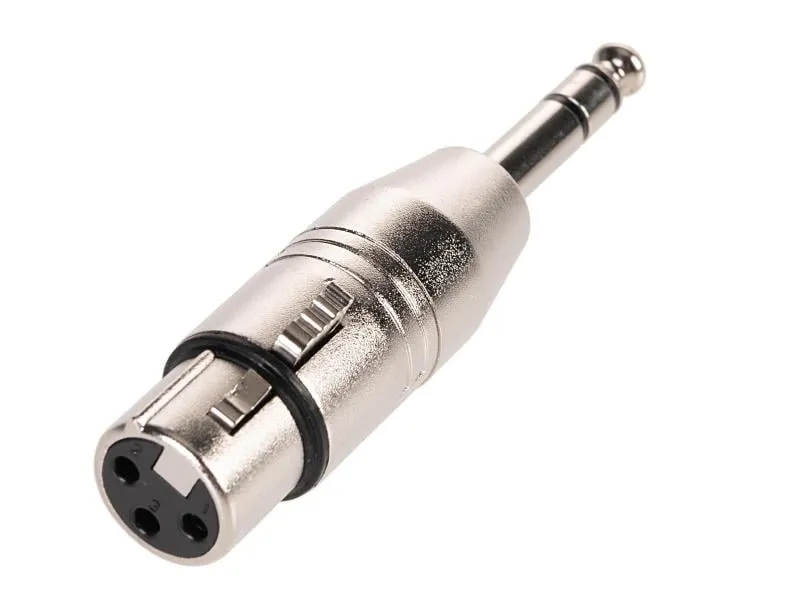 Bemero Audio-Adapter BA1101 XLR 3 Pole female - Klinke 6,3 mm male