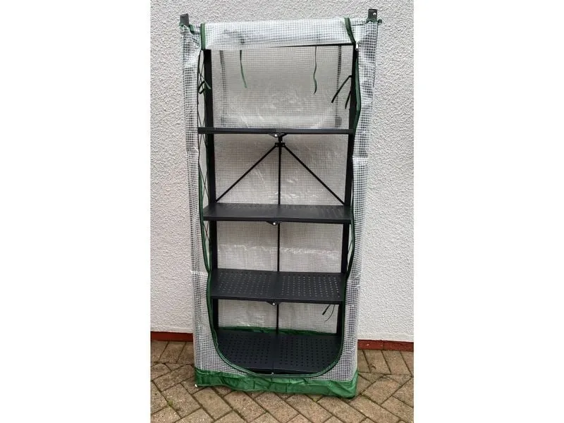 Colibri Gewächshaus Multiflex 5 mit PE Folie 71.5 x 34 x 163 cm Colibri Gewächshaus Multiflex 5 mit PE Folie 71.5 x 34 x 163 cm