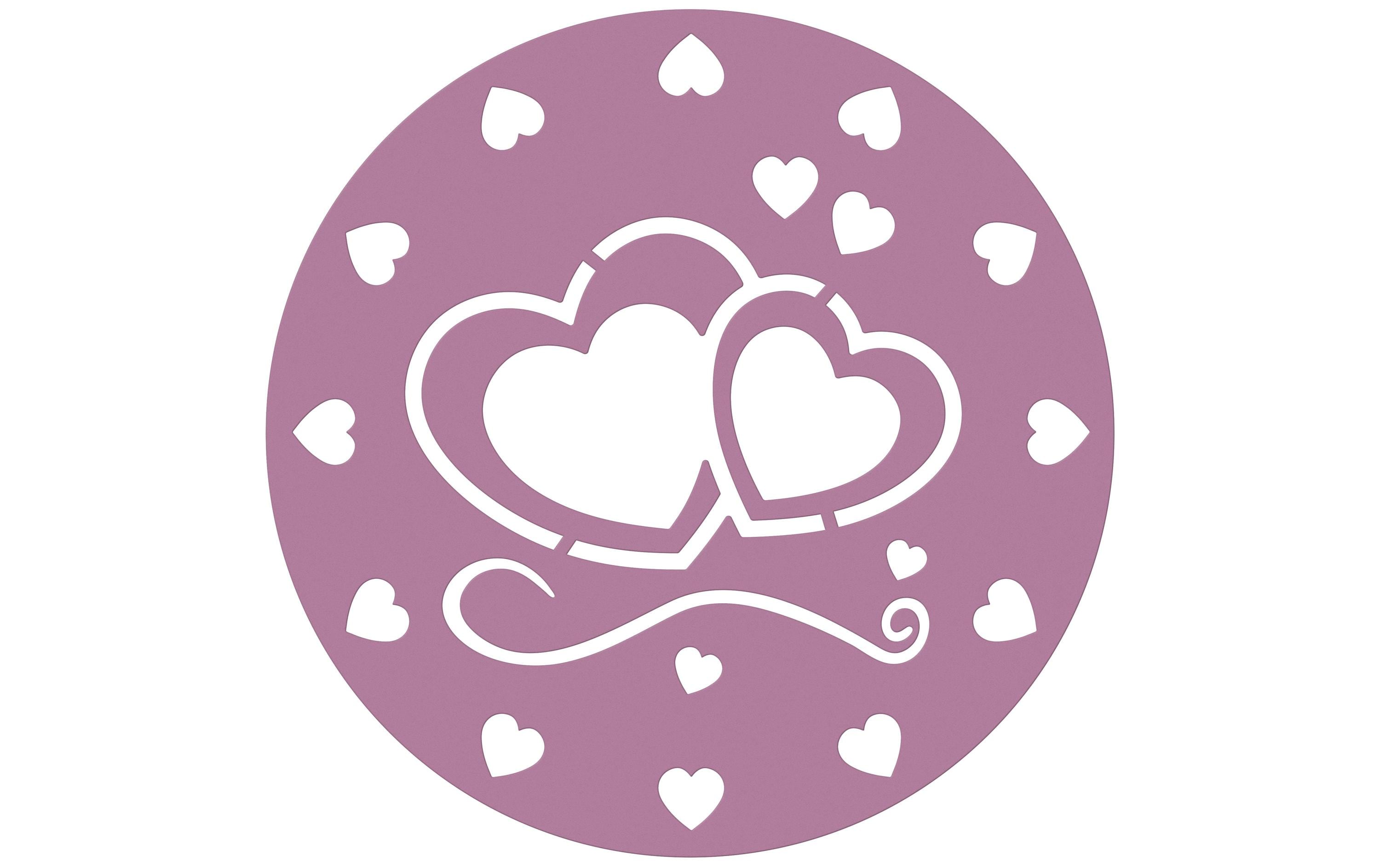 Zenker Schablone Sweet Sensation Blau/Lila