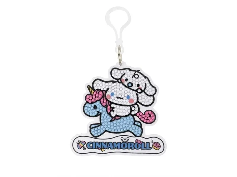 CRAFT Buddy Cinnamoroll, Crystal Art Rucksack Anhänger CRAFT Buddy Cinnamoroll, Crystal Art Rucksack Anhänger