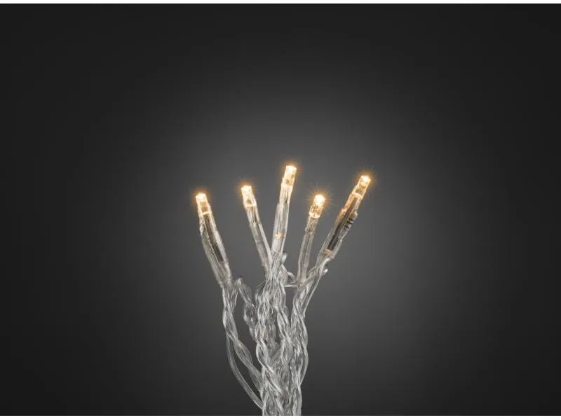 Konstsmide LED-Lichterkette 3.43 m Transparent, mit 50 LED, Indoor Konstsmide LED-Lichterkette 3.43 m Transparent, mit 50 LED, Indoor