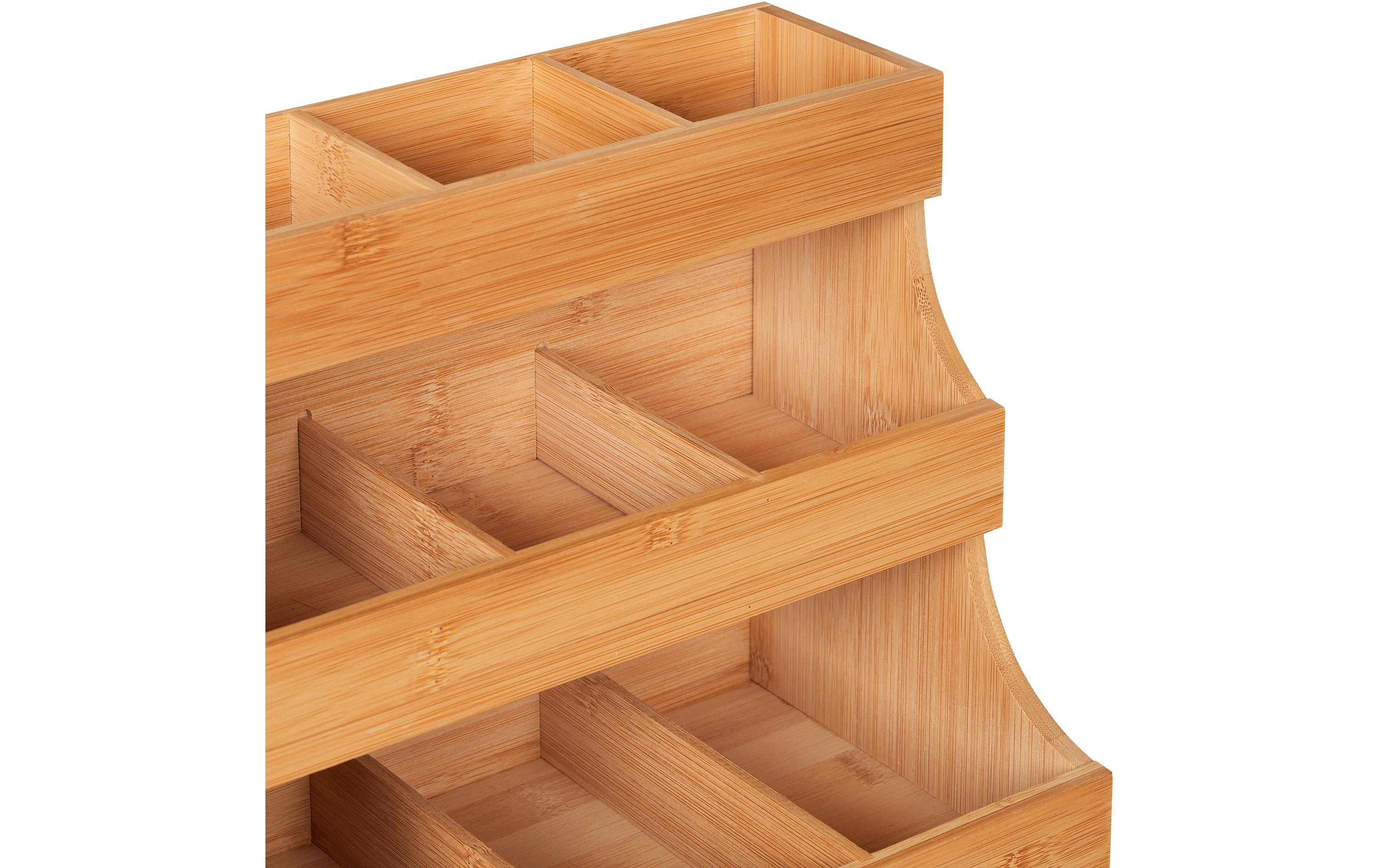 relaxdays Kaffee-Organizer mit 9 Fächern