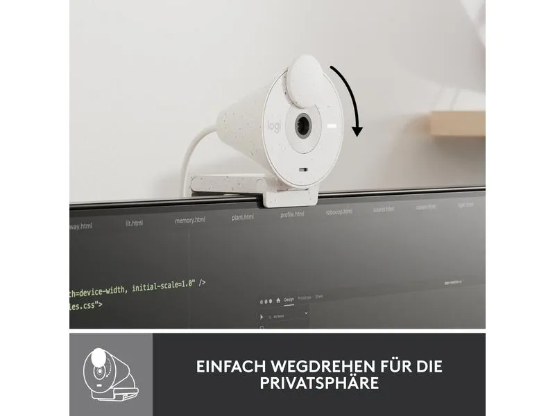 Logitech Webcam Brio 300 White