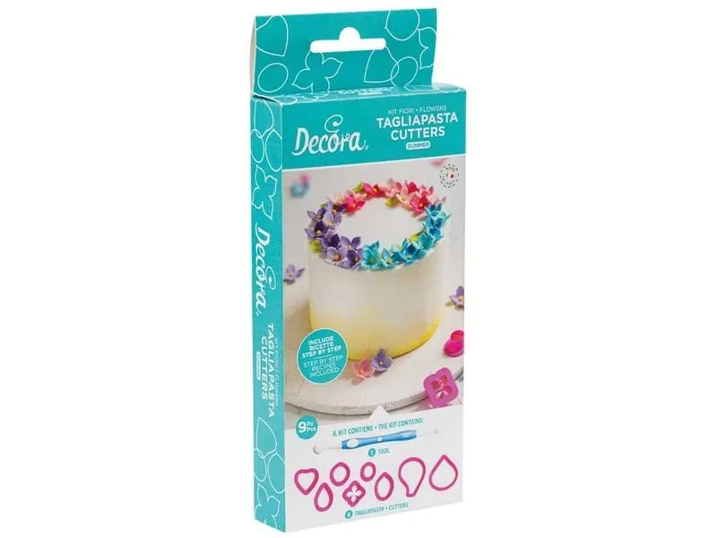 Decora Prägerform Sommer Blumen Rosa Decora Prägerform Sommer Blumen Rosa