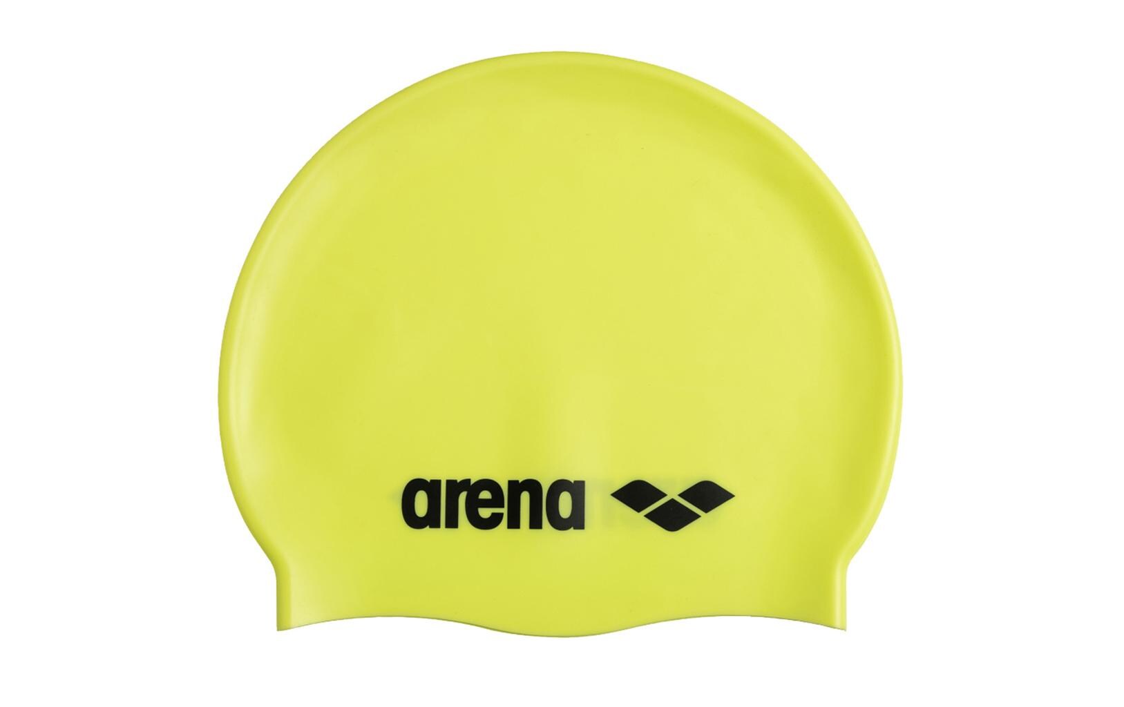 Arena Badekappe Classic Silicone Cap, Gelb