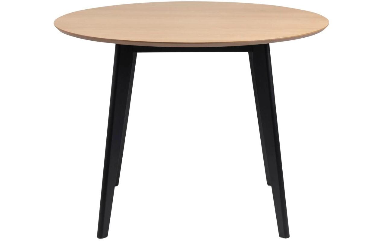 AC Design Tisch Roxby Ø 105 x 76 cm, Nature/Schwarz AC Design Tisch Roxby Ø 105 x 76 cm, Nature/Schwarz