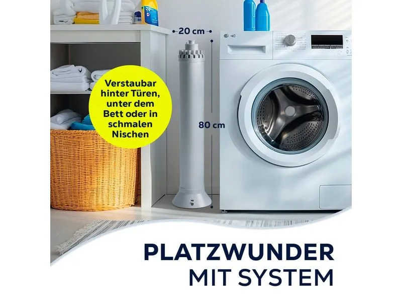 EASYmaxx Standtrockner 8 m Leine, 20 kg Wäsche