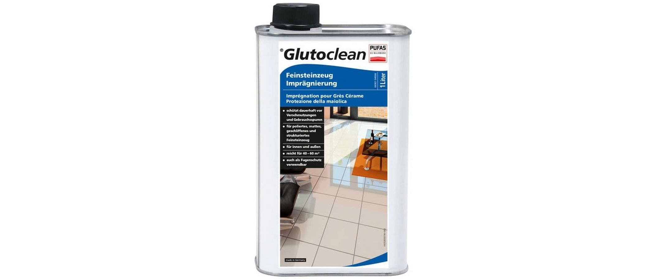 Glutoclean Feinsteinzeug Imprägnierung 1 l Glutoclean Feinsteinzeug Imprägnierung 1 l