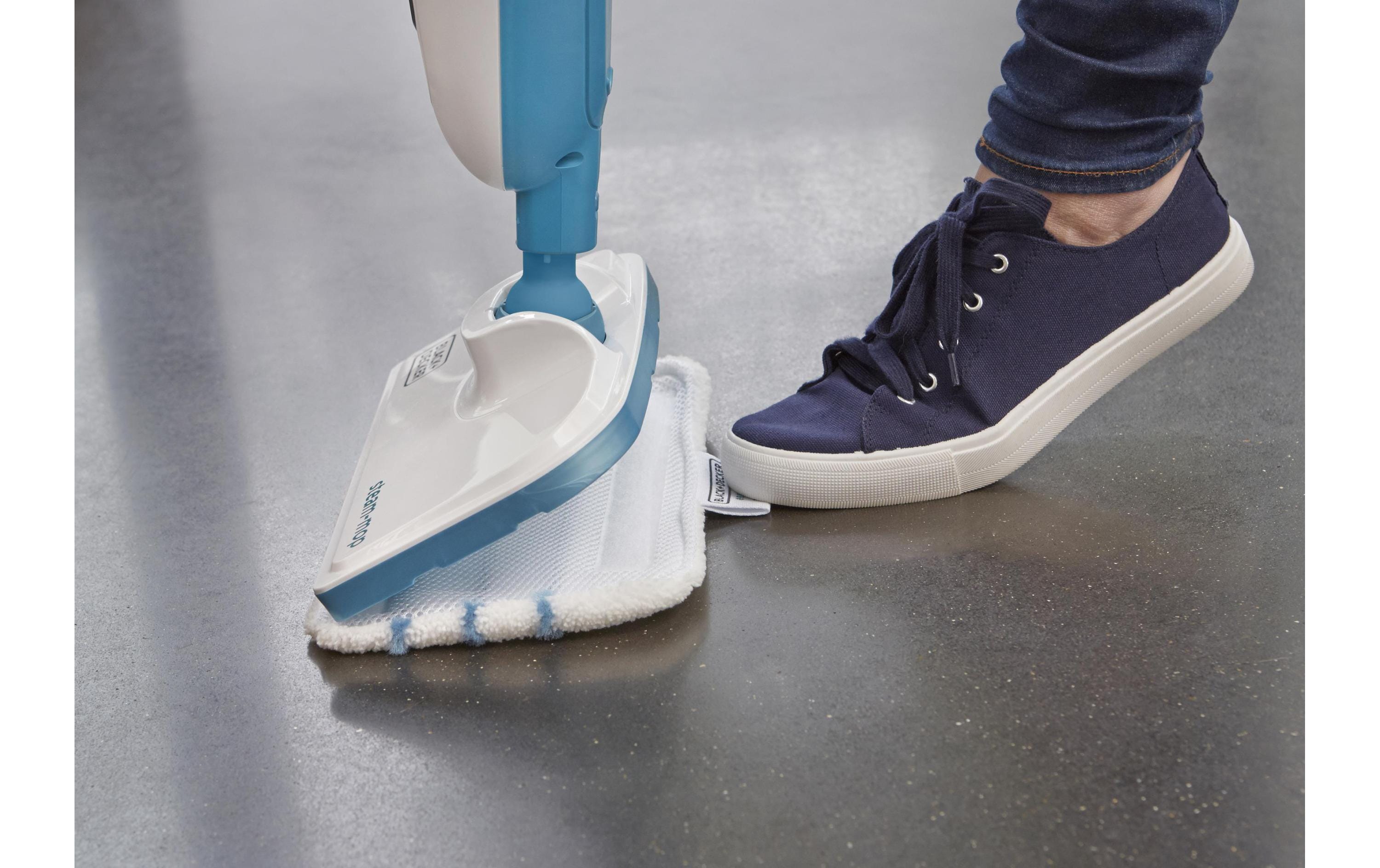 BLACK+DECKER Dampfbesen 1300 W 10in1 Dampfbesen