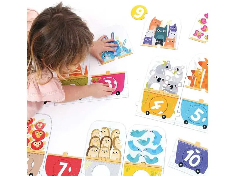 Banana Panda Puzzle Make-a-Match Zahlenzug Banana Panda Puzzle Make-a-Match Zahlenzug