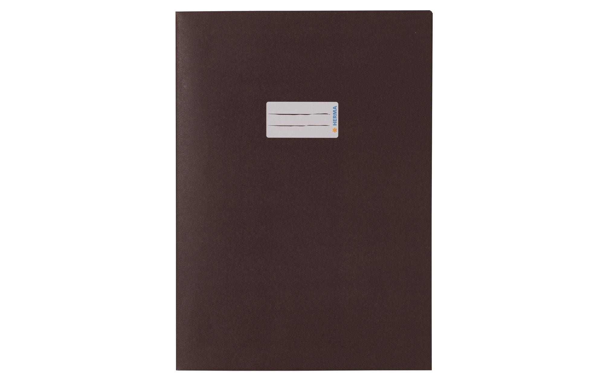 HERMA Einbandpapier A4 Recycling Braun
