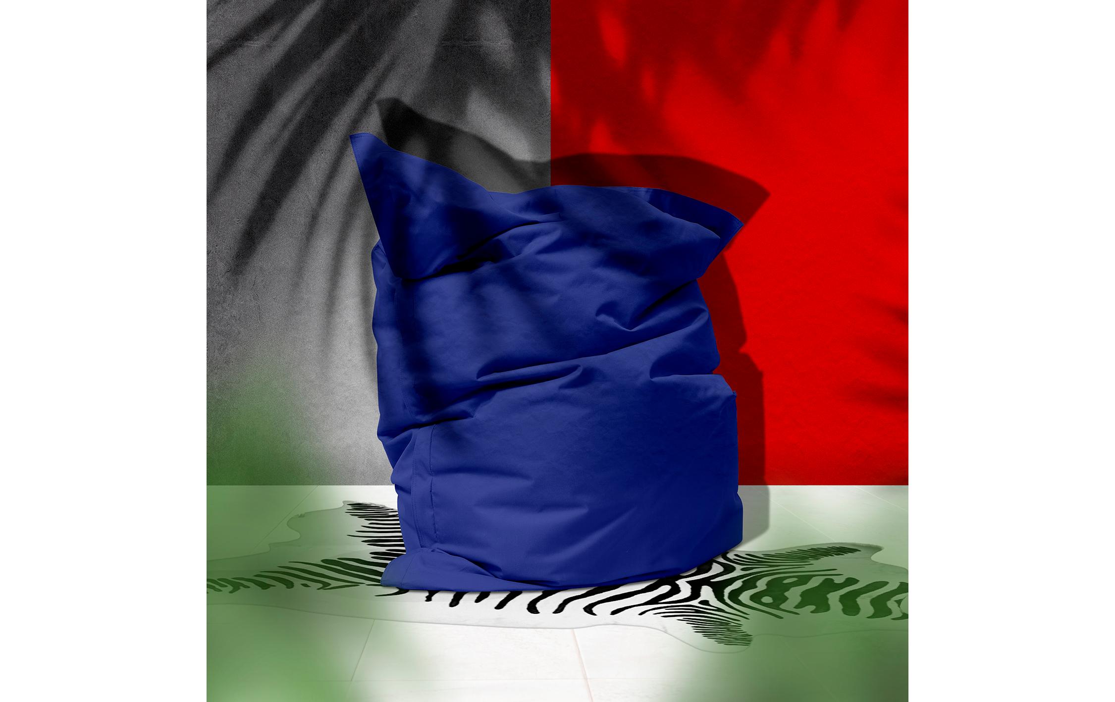 Lumaland Sitzsack Classic XXL 380 L, Nachtblau