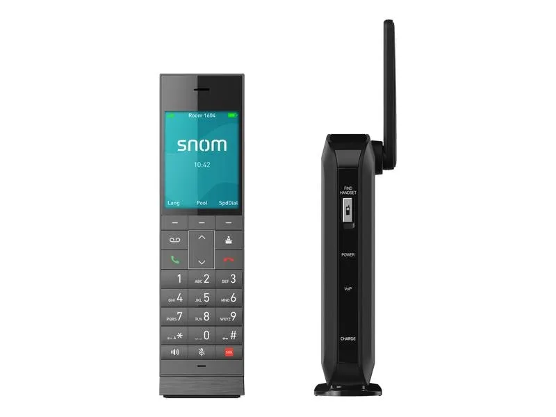 snom DECT Bundle HM201 Hoteltelefon snom DECT Bundle HM201 Hoteltelefon