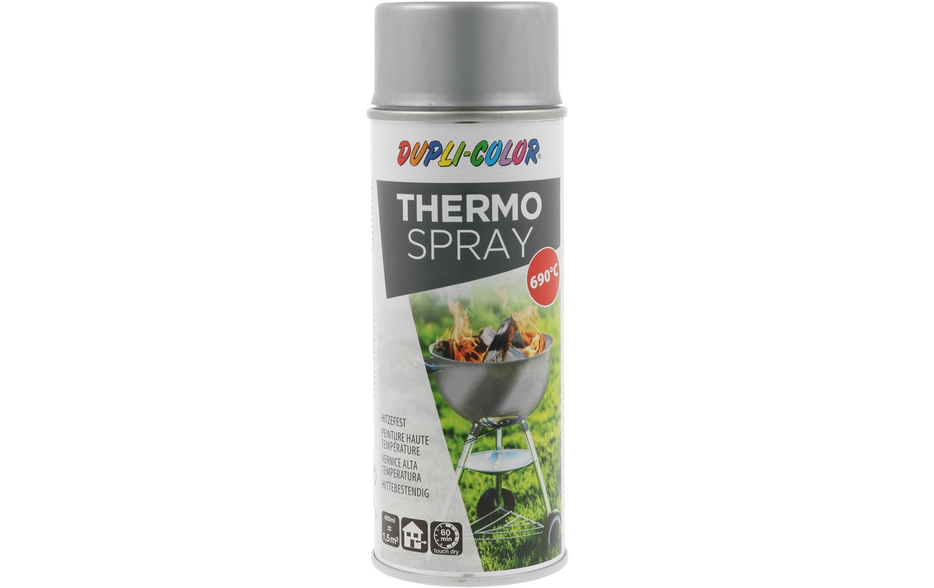 DUPLI-COLOR Hitzebeständige Sprühfarbe Thermo Spray Silber, 400 ml DUPLI-COLOR Hitzebeständige Sprühfarbe Thermo Spray Silber, 400 ml