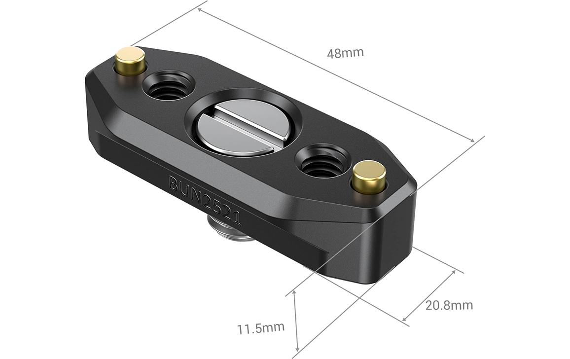 Smallrig NATO-Schiene mit ARRI-Positionierungsschraube 48 mm