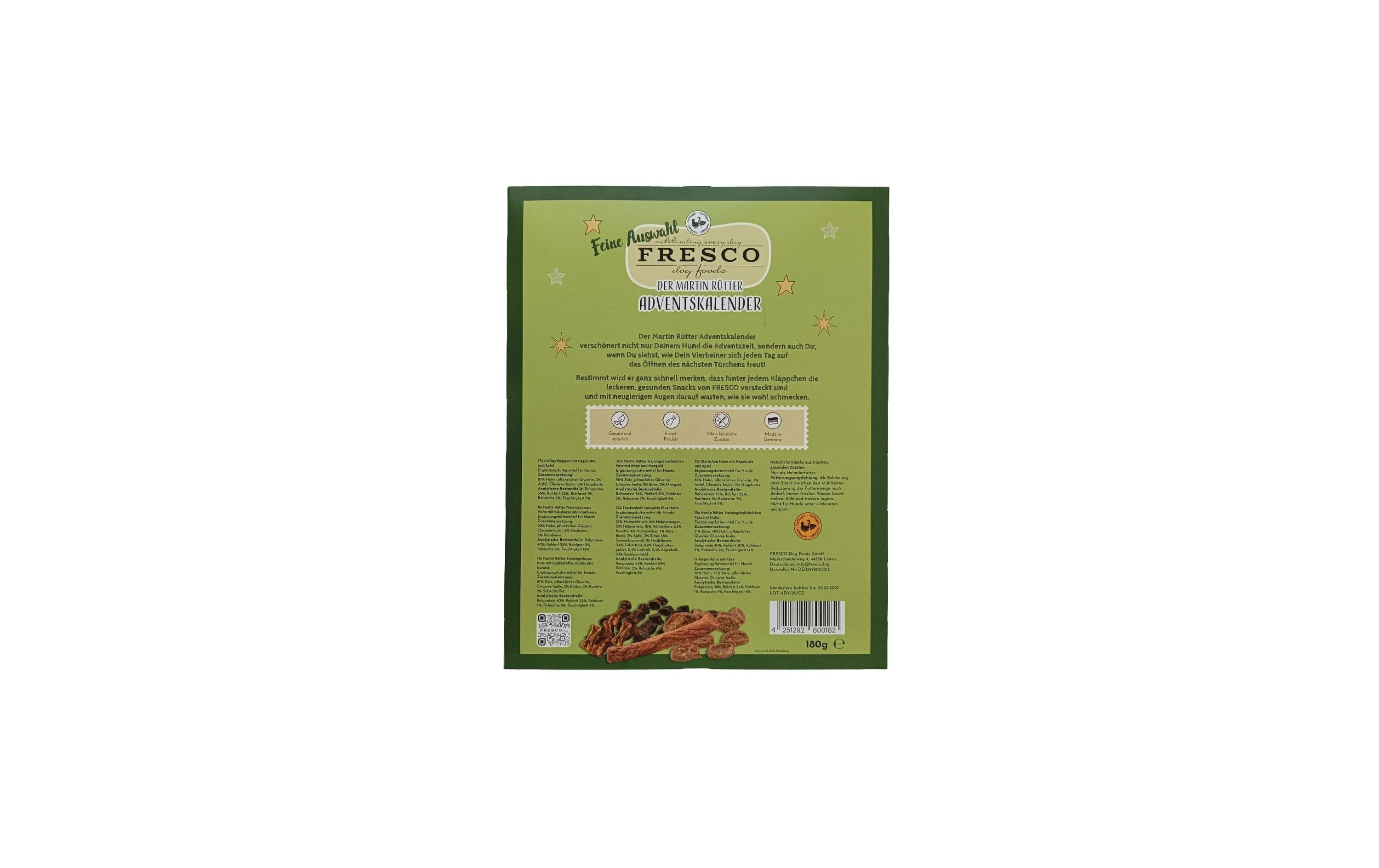 FRESCO Martin Rütter Adventskalender Feine Auswahl Geflügel