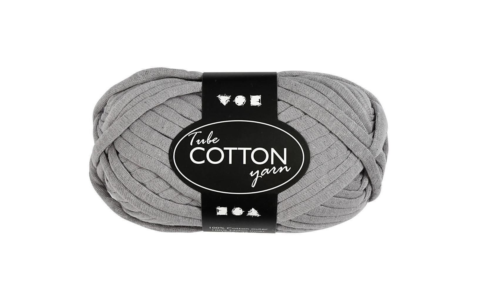 Creativ Company Schlauchgarn 100 g Grau Creativ Company Schlauchgarn 100 g Grau