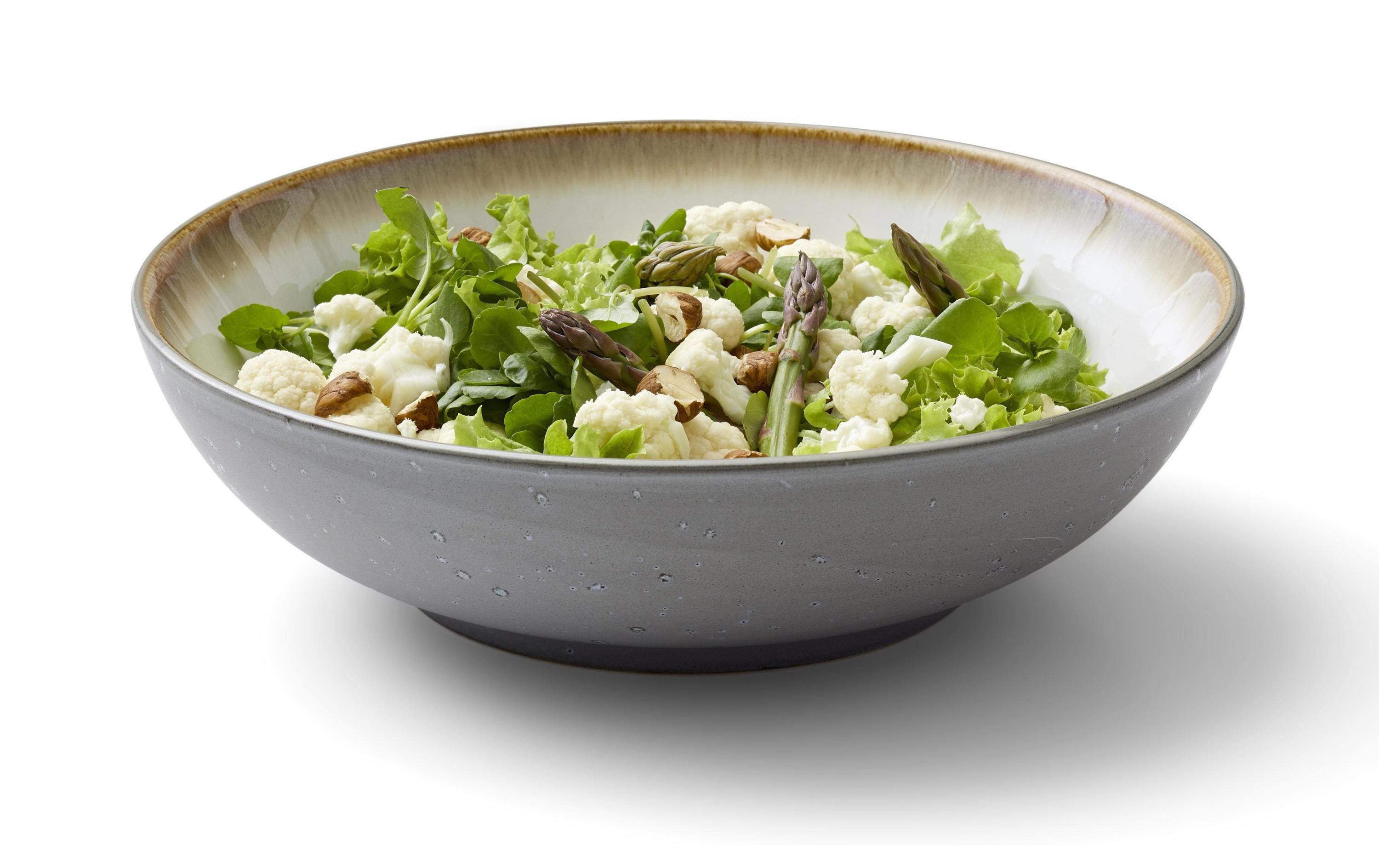 Bitz Salatschüssel 24 cm, Grau/Crème