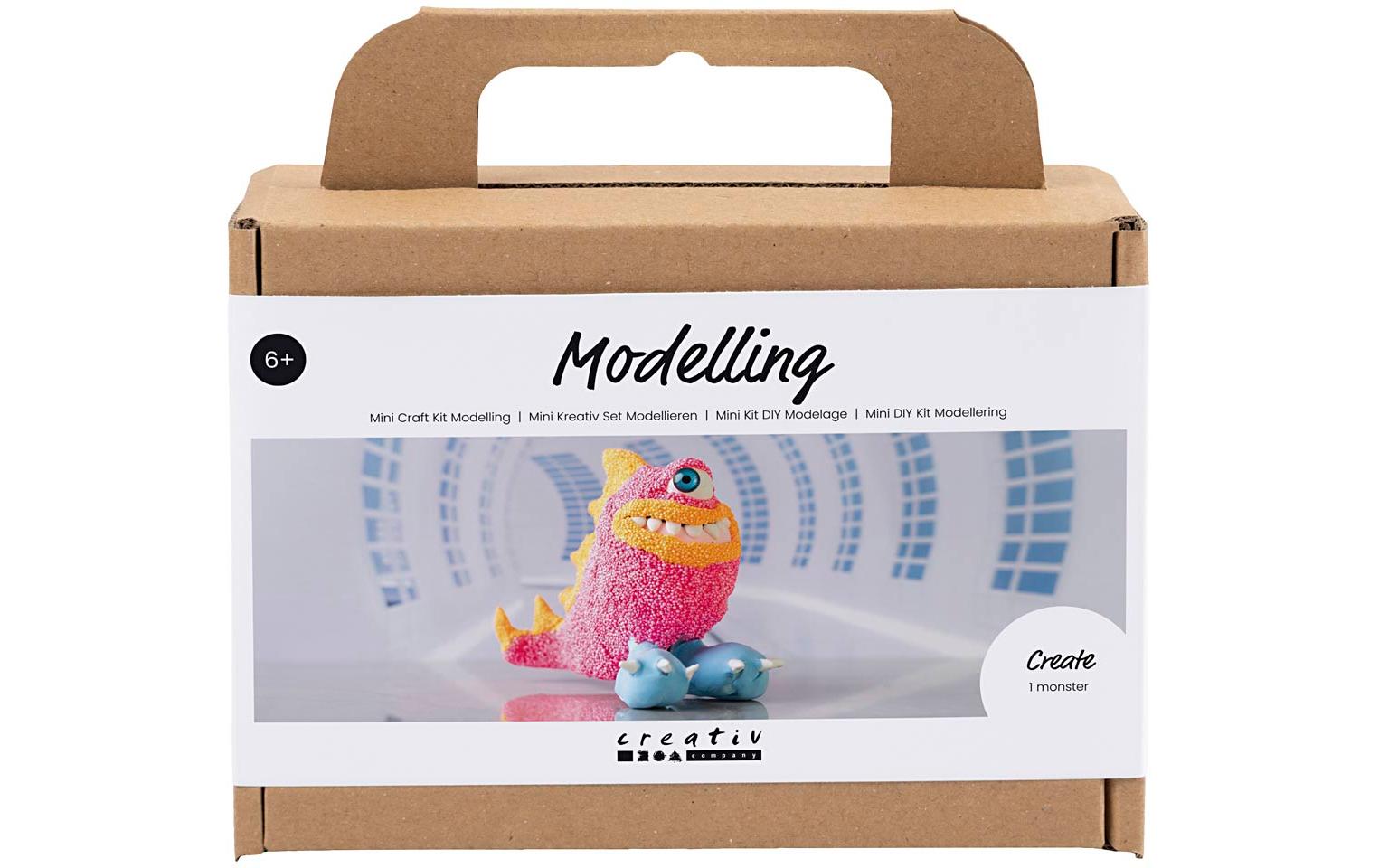 Creativ Company Modellier-Set Monster Rosa Creativ Company Modellier-Set Monster Rosa
