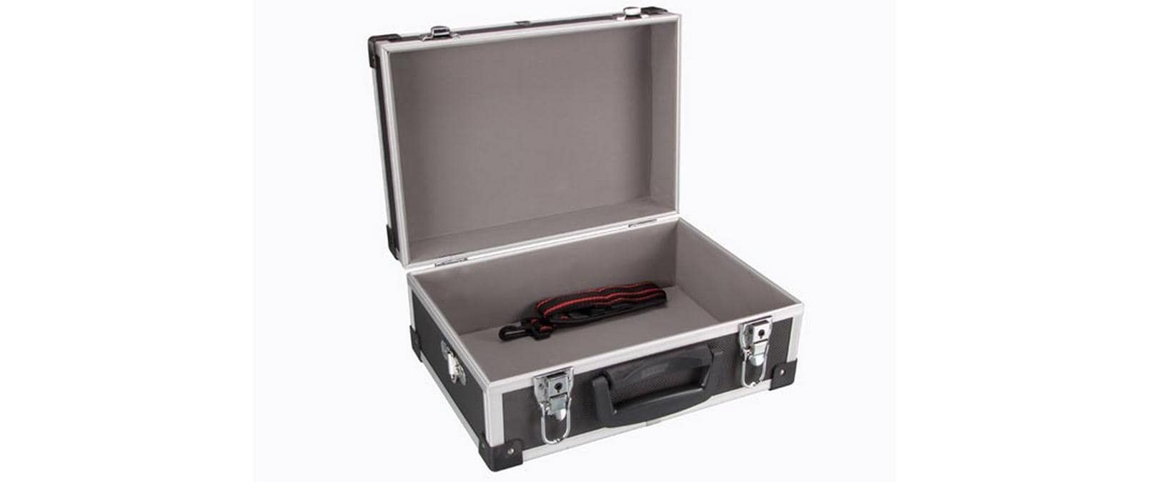 Perel Werkzeugkoffer Aluminium, 320 x 230 x 150 mm, Schwarz Perel Werkzeugkoffer Aluminium, 320 x 230 x 150 mm, Schwarz