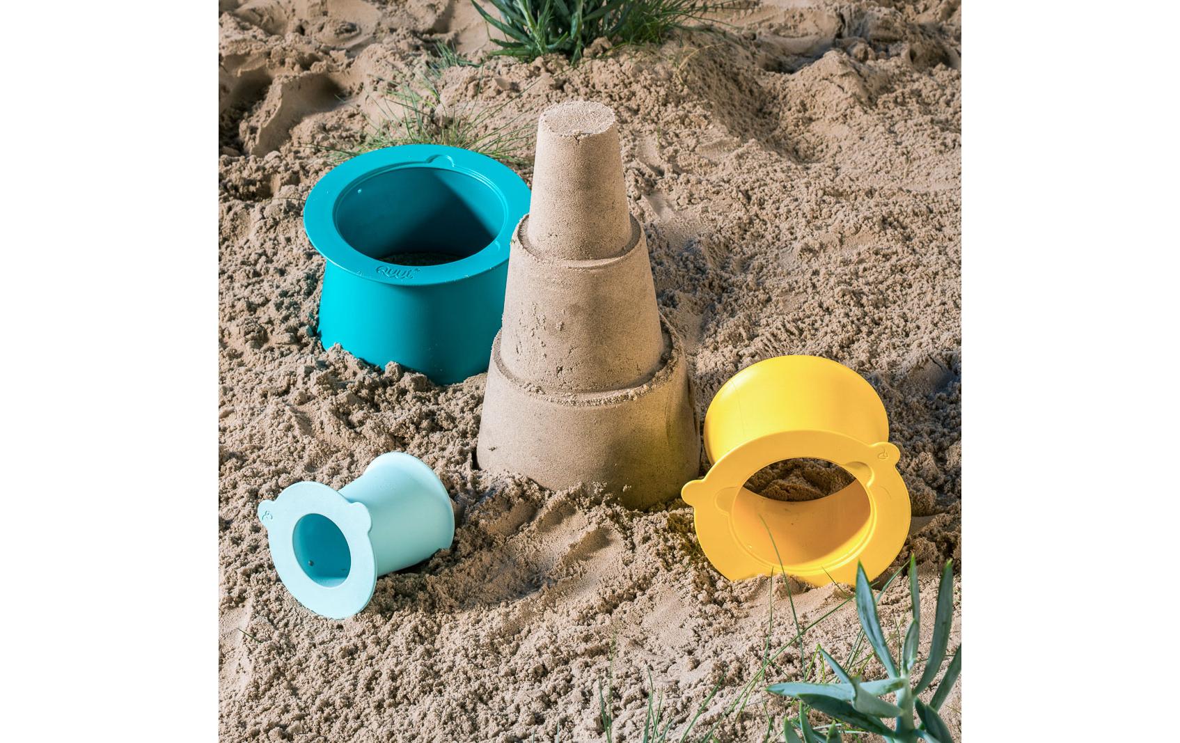 Quut Sandspielzeug Alto – Lagoon / Banana Blue 3 Teile Quut Sandspielzeug Alto – Lagoon / Banana Blue 3 Teile