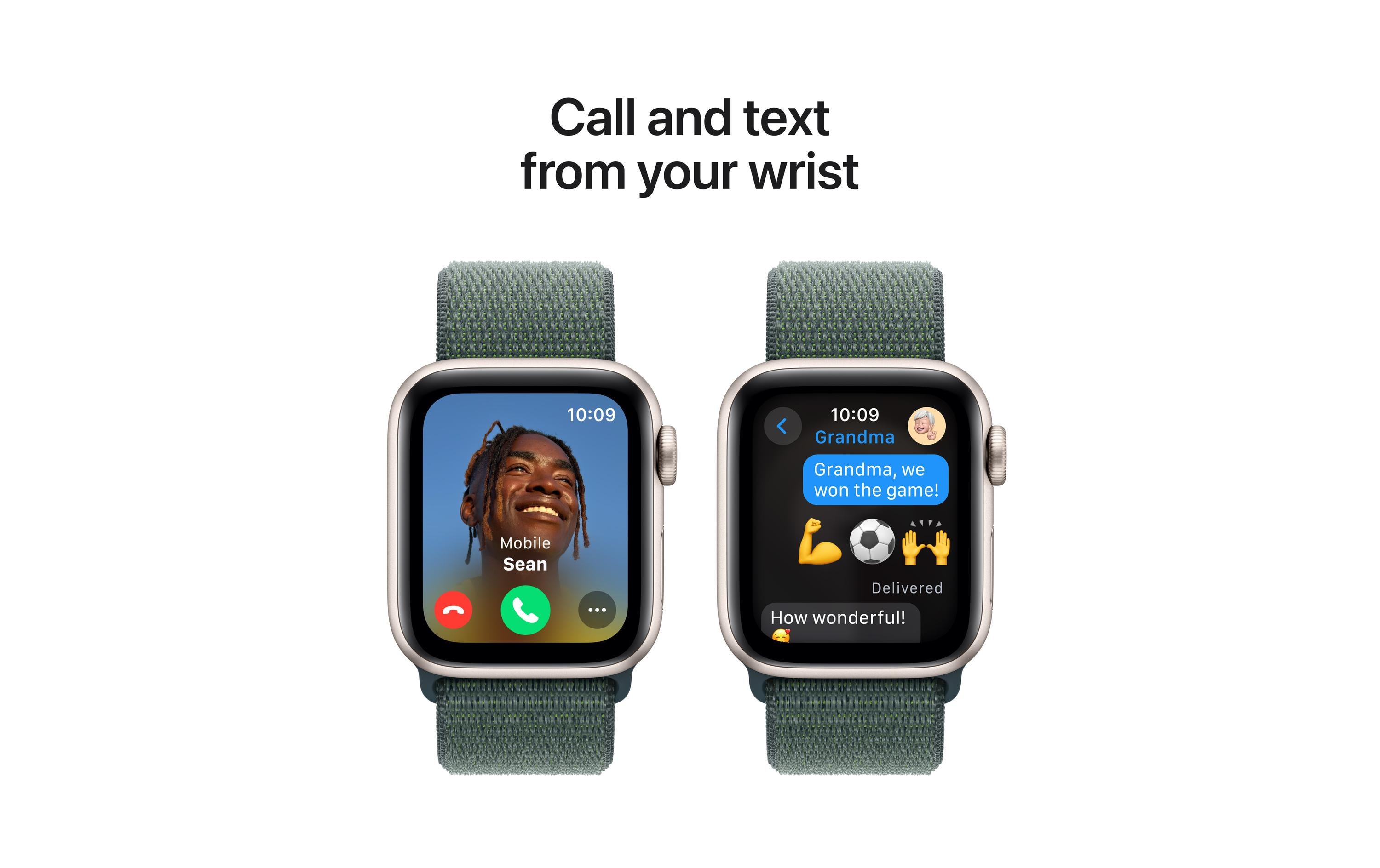 Apple Watch SE 2024 40 mm GPS Lake Green Sport Loop