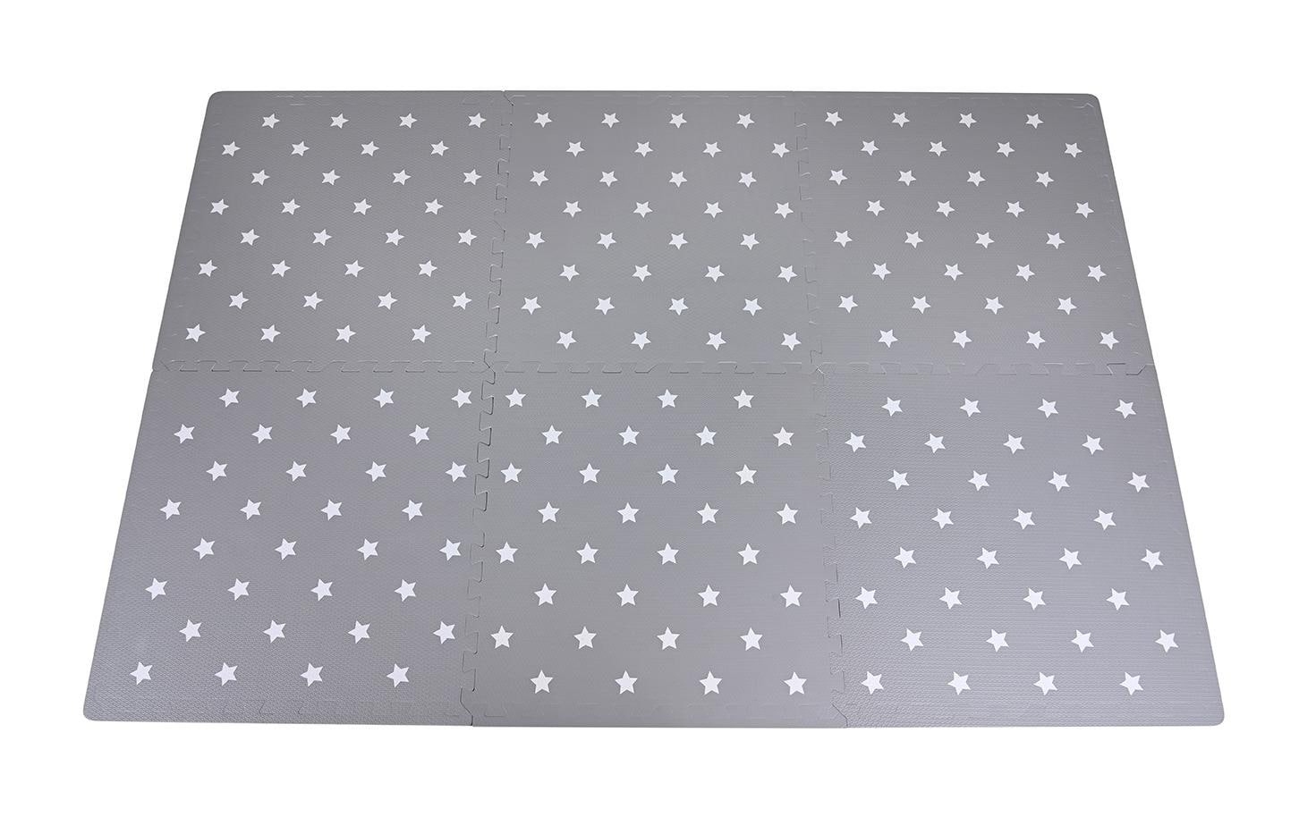 Knorrtoys Puzzlematte Sterne Grau