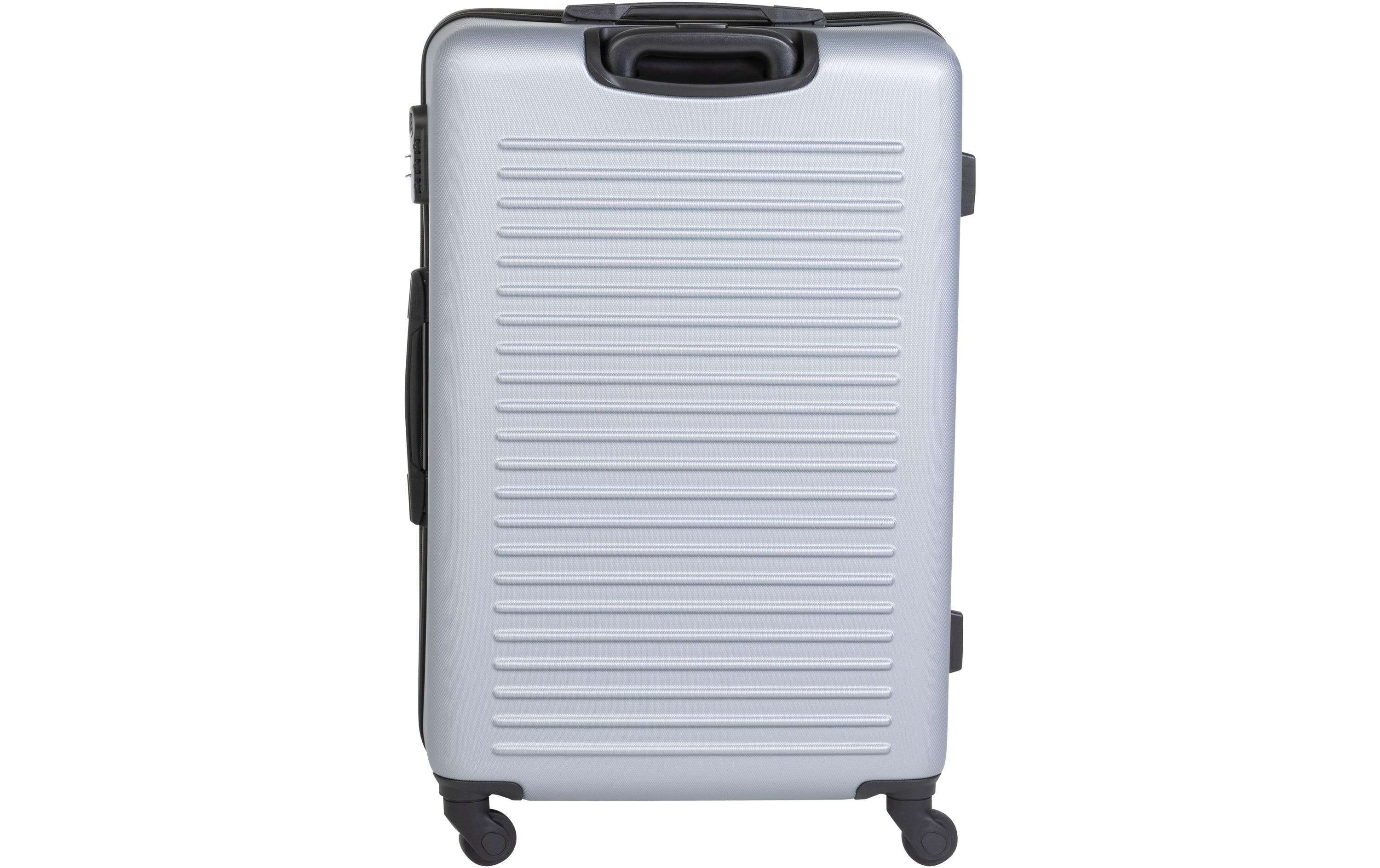 FTM Reisekofferset World Superb 3-teilig, Silbergrau