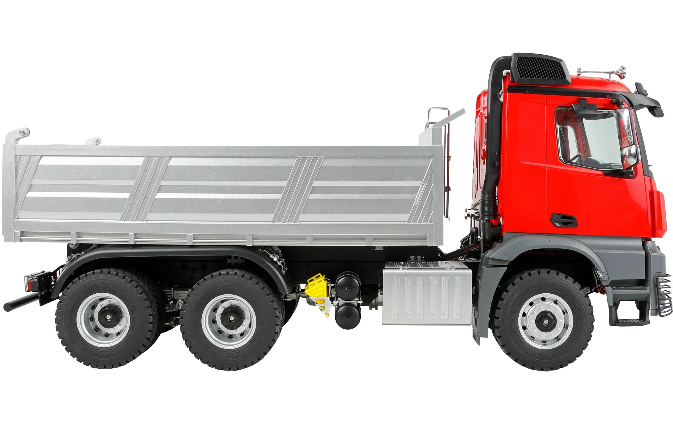Amewi Mercedes-Benz Arocs Muldenkipper 6 x 6 1:14 RTR Rot
